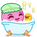 🛀-Halloween Pumpkin, Telegram Sticker