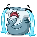 😭-Tommy Toolface, Telegram Sticker
