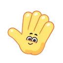 👋-Hands for Friends, Telegram Sticker