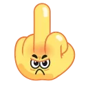 🖕-Hands for Friends, Telegram Sticker