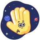 🖖-Hands for Friends, Telegram Sticker