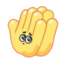 🙏-Hands for Friends, Telegram Sticker
