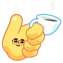 😪-Hands for Friends, Telegram Sticker