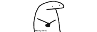 😐-𓄂ʍ⃗ᴇᴍ͢ᴇ² @HANGSEED𖨘, Telegram Sticker