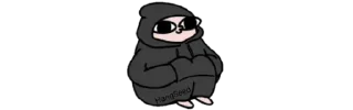 😐-𓄂ʍ⃗ᴇᴍ͢ᴇ² @HANGSEED𖨘, Telegram Sticker