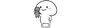 😡-𓄂ʍ⃗ᴇᴍ͢ᴇ² @HANGSEED𖨘, Telegram Sticker