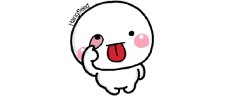 😜-𓄂ʍ⃗ᴇᴍ͢ᴇ² @HANGSEED𖨘, Telegram Sticker