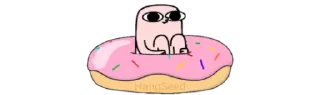 🍩-𓄂ʍ⃗ᴇᴍ͢ᴇ² @HANGSEED𖨘, Telegram Sticker