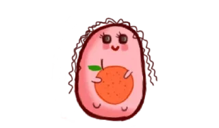 🍊-𓄂ʍ⃗ᴇᴍ͢ᴇ² @HANGSEED𖨘, Telegram Sticker