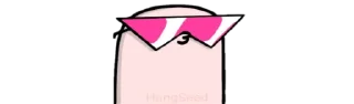 😎-𓄂ʍ⃗ᴇᴍ͢ᴇ² @HANGSEED𖨘, Telegram Sticker
