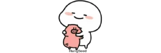 ❤️-𓄂ʍ⃗ᴇᴍ͢ᴇ² @HANGSEED𖨘, Telegram Sticker