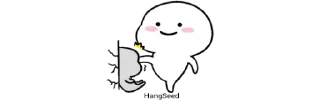 🦶-𓄂ʍ⃗ᴇᴍ͢ᴇ² @HANGSEED𖨘, Telegram Sticker
