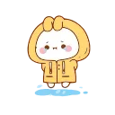 😭-CUTE | @HANGSEED, Telegram Sticker