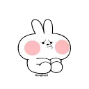 ☹️-CUTE | @HANGSEED, Telegram Sticker