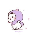 💕-CUTE | @HANGSEED, Telegram Sticker