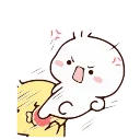 😡-CUTE | @HANGSEED, Telegram Sticker