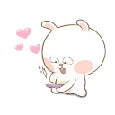 😍-CUTE | @HANGSEED, Telegram Sticker
