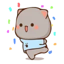 🕺-CuTIE CAT @HANGSEED, Telegram Sticker
