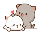💋-CuTIE CAT @HANGSEED, Telegram Sticker