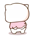 😌-CuTIE CAT @HANGSEED, Telegram Sticker
