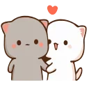 😐-CuTIE CAT @HANGSEED, Telegram Sticker