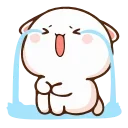 😭-CuTIE CAT @HANGSEED, Telegram Sticker