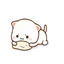 😭-CuTIE CAT @HANGSEED, Telegram Sticker