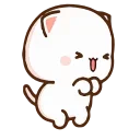 😍-CuTIE CAT @HANGSEED, Telegram Sticker