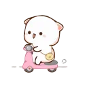🛵-CuTie cT @HANGSEED, Telegram Sticker