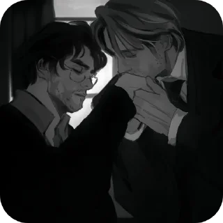 🍷-Hannigram aesthetics. @encrette, Telegram Sticker