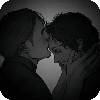 🍷-Hannigram aesthetics. @encrette, Telegram Sticker