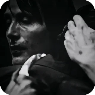 🍷-Hannigram aesthetics. @encrette, Telegram Sticker