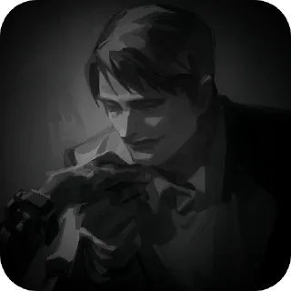 🍷-Hannigram aesthetics. @encrette, Telegram Sticker