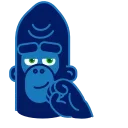 👌-Harry Gorilla, Telegram Sticker