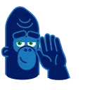 👋-Harry Gorilla, Telegram Sticker