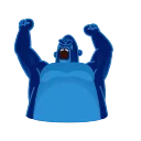 😡-Harry Gorilla, Telegram Sticker