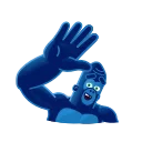 👋-Harry Gorilla, Telegram Sticker