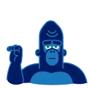 🙄-Harry Gorilla, Telegram Sticker
