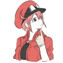 🤔-Cells At Work, Telegram Sticker