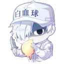😐-Cells At Work, Telegram Sticker