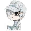 😐-Cells At Work, Telegram Sticker