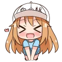 😆-Cells At Work, Telegram Sticker