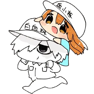 🏃‍♂️-Cells At Work, Telegram Sticker