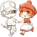 ❤️-Cells At Work, Telegram Sticker