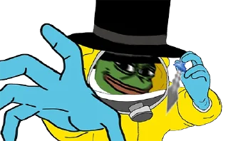 📌-HazmatPepe, Telegram Sticker