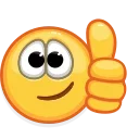 👍-Kolobok HD, Telegram Sticker