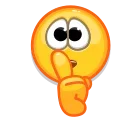 🤫-Kolobok HD, Telegram Sticker