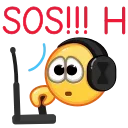 🆘-Kolobok HD, Telegram Sticker