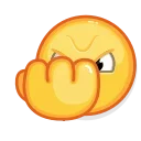 😠-Kolobok HD, Telegram Sticker