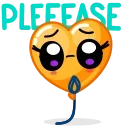 🥺-Helium Hearts, Telegram Sticker